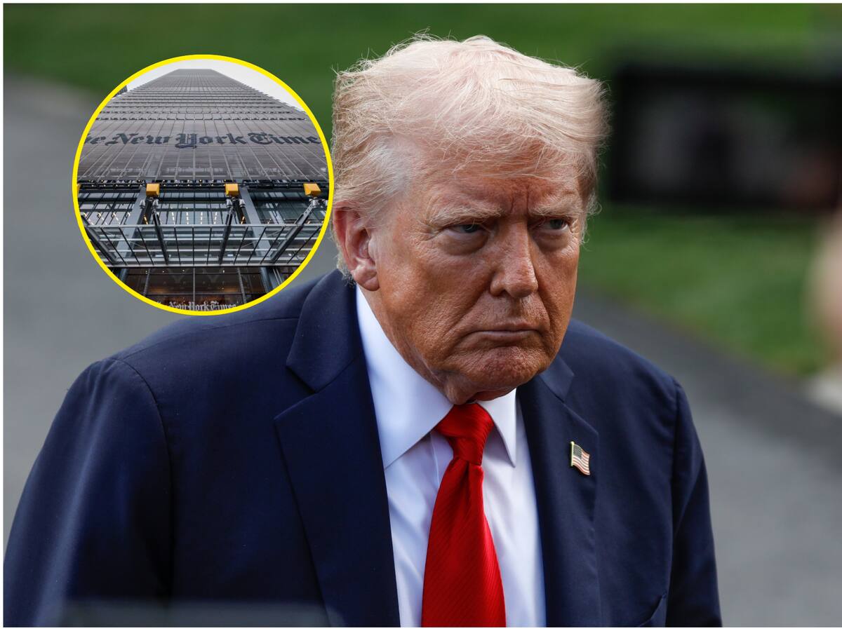 Juez de EE.UU. desestimó por “inapropiada” la demanda de Trump contra The New York Times