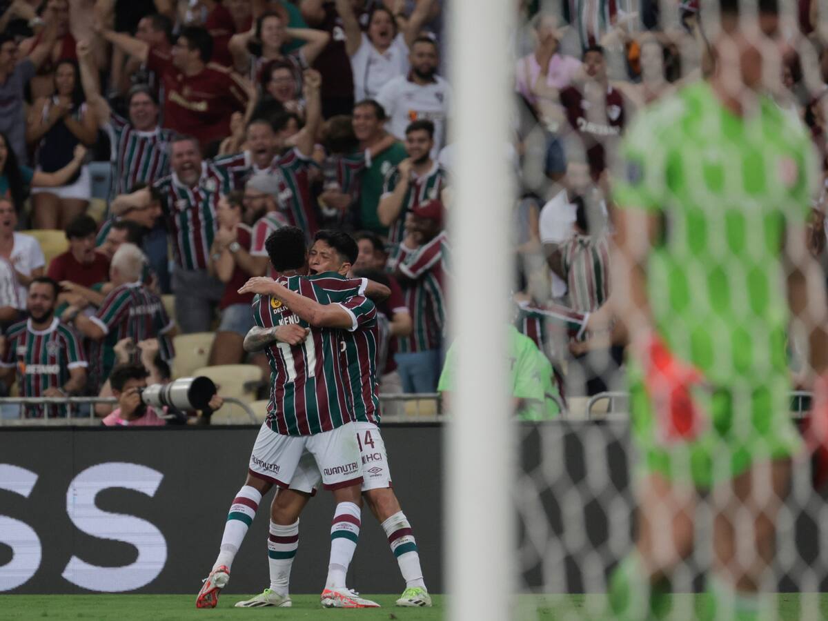 Fluminense e Internacional empataron 2-2 por la ida de la semifinal en Copa Libertadores