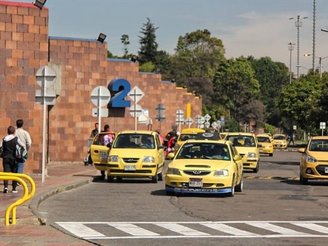 Se sigue dilatando proyecto de taxis inteligentes en Bogotá. Foto: Colprensa