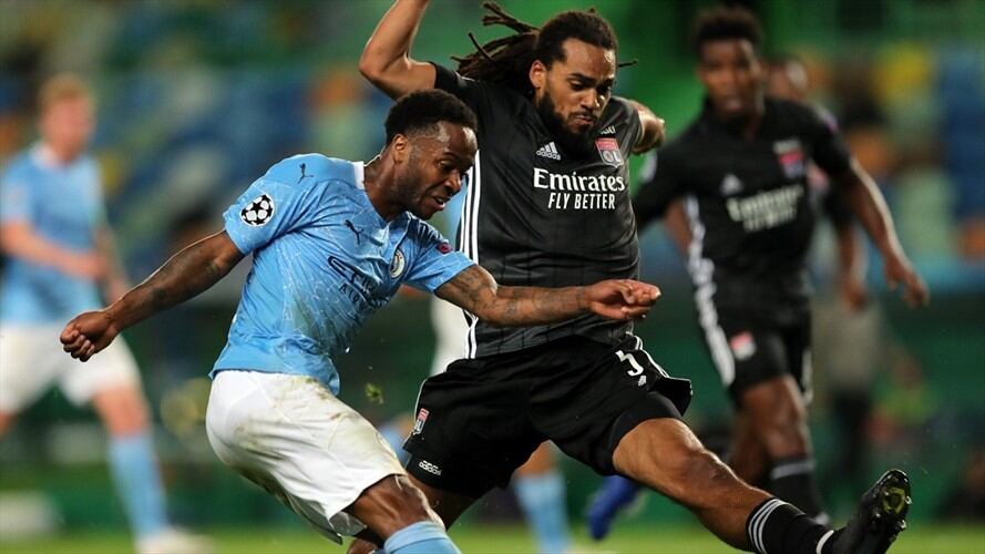 El Lyon dio otra campanada en cuartos al batir al Manchester City por 3-1 con un doblete del revulsivo Moussa Dembelé. Foto: Agencia AFP