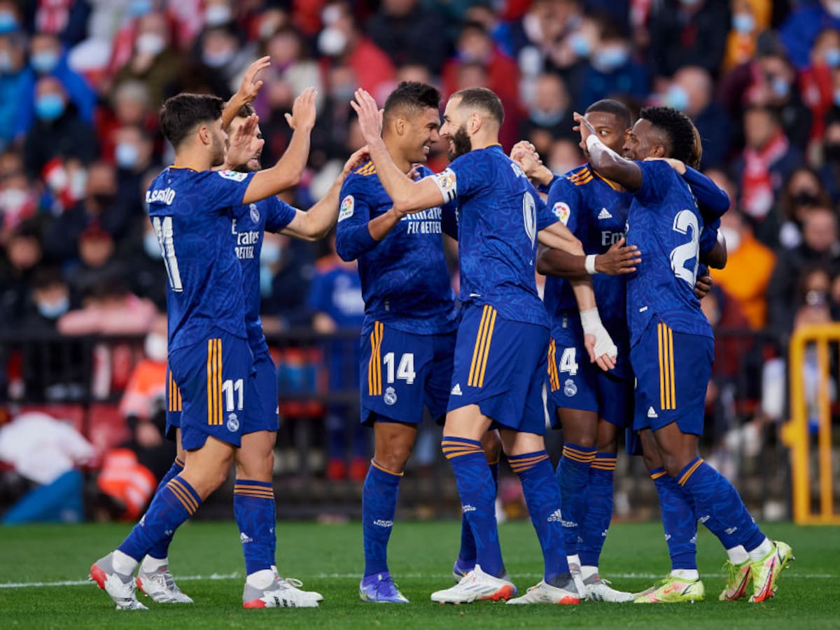 Real Madrid triunfa cómodamente y alcanzó parcialmente la punta de LaLiga