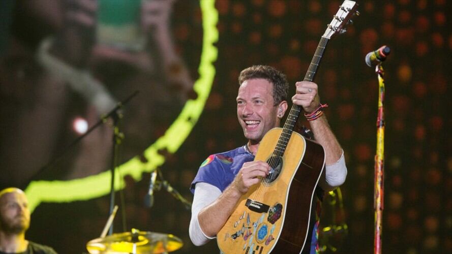 La banda británica está actualmente en Jordania, donde ofrecerá mañana viernes dos conciertos, uno al amanecer y otro al atardecer.. Foto: Getty Images