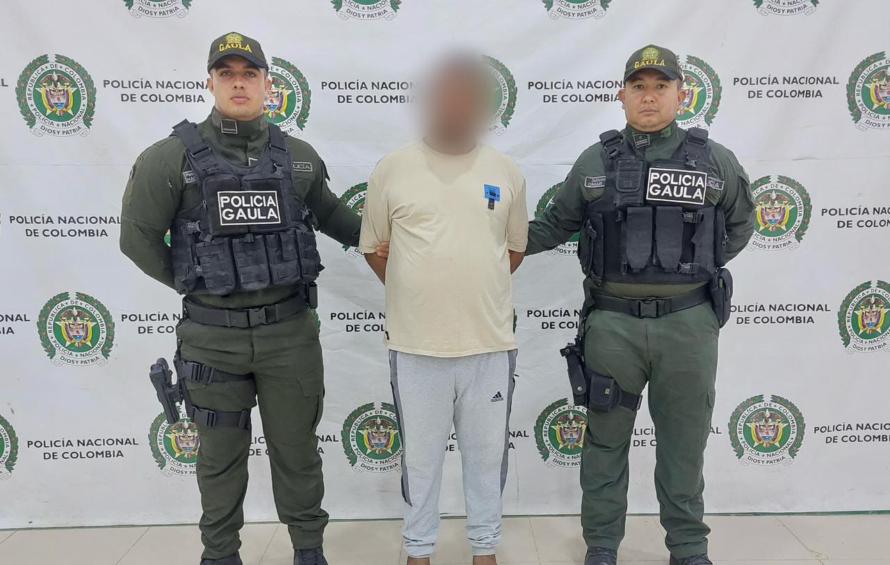Captura de alias ‘Morocho’. Foto: Policía