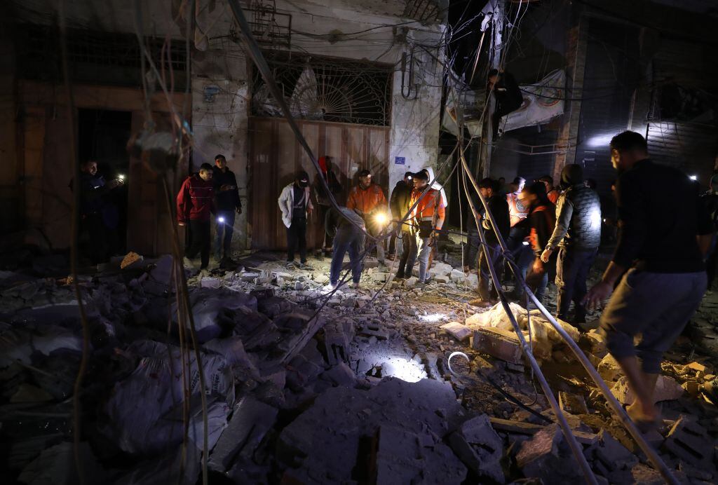 Ataques en la Franja de Gaza. I Foto: Dawoud Abo Alkas/Anadolu via Getty Images.