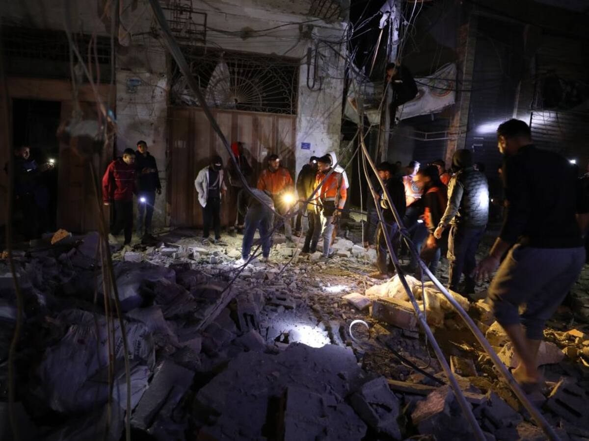 Al menos 48 muertos en la Franja de Gaza por ataques israelíes en la última jornada