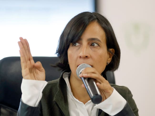 La ministra de Ambiente, Susana Muhamad. EFE / Mauricio Dueñas Castañeda