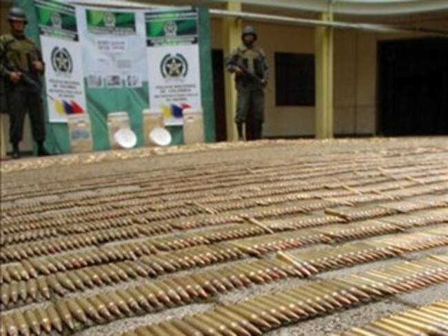 La Policía decomisó 10.000 municiones para fúsil en Bolívar