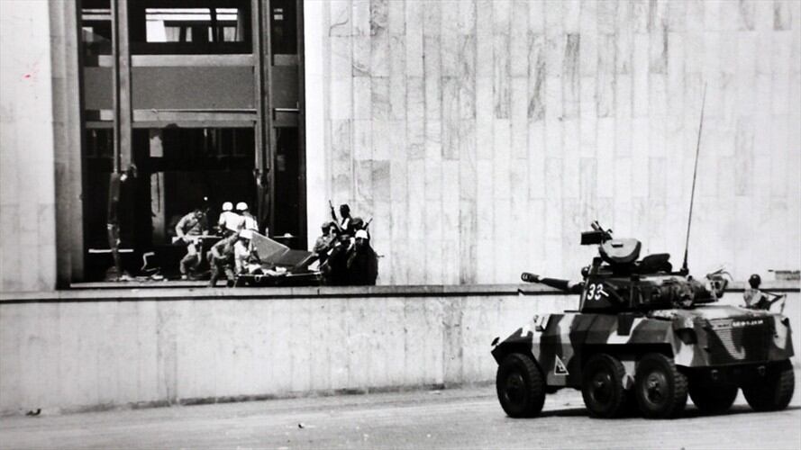 Toma del Palacio de Justicia. Foto: Colprensa