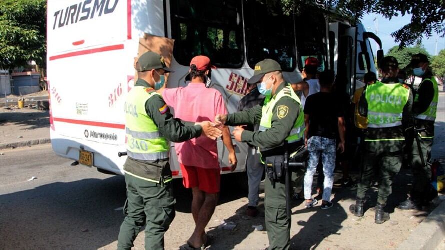 Autoridades intensifican controles para cumplimiento de medidas en Norte de Santander. Foto: Cortesía Gobernación Norte de Santander