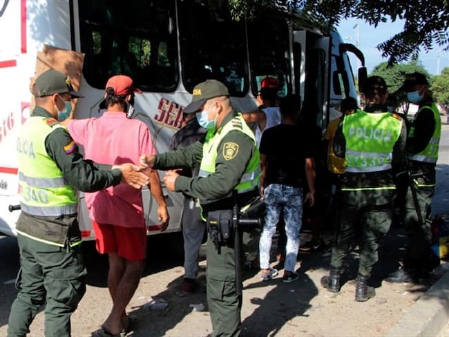 Autoridades intensifican controles para cumplimiento de medidas en Norte de Santander. Foto: Cortesía Gobernación Norte de Santander