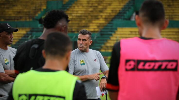 La idea es ser protagonistas: Raúl Agustín Armando, técnico del Bucaramanga