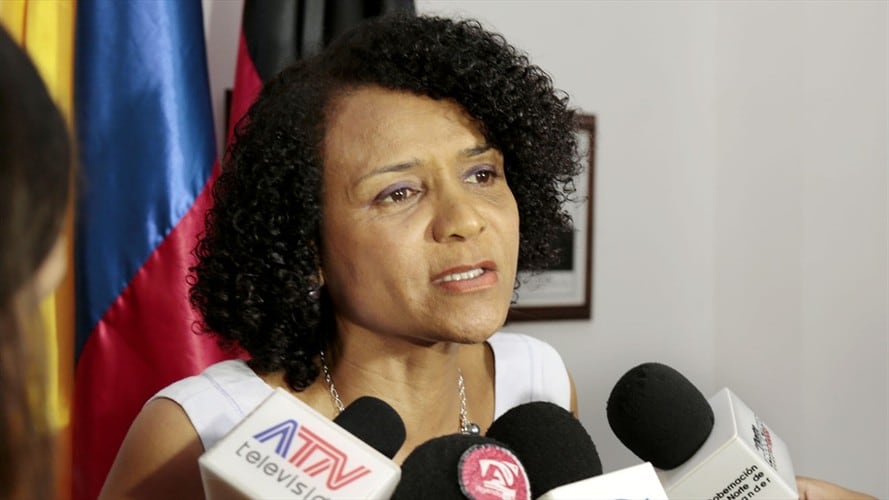 María Eugenia Riasco. Foto: Gobernación de Norte de Santander