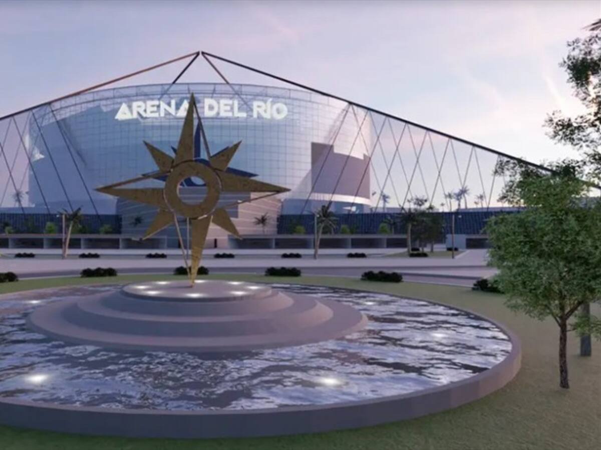 Presentan Arena del Río, futuro centro de eventos y entretenimiento en Barranquilla