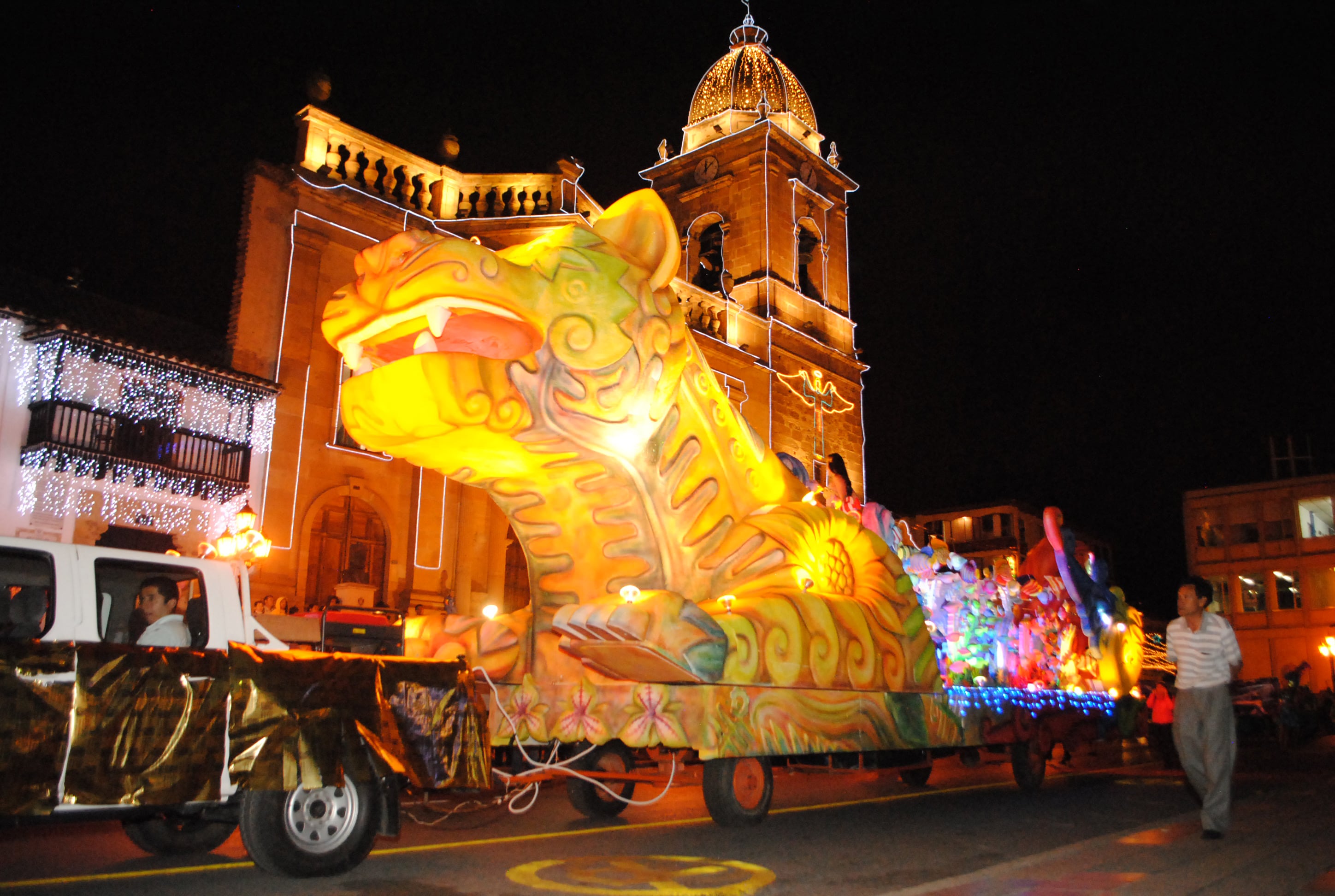 Carrozas del Aguinaldo Boyacense / Foto de José Miguel Palencia - Colprensa
