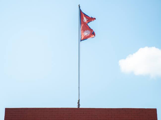 Bandera de Nepal imagen de referencia. Foto: Getty Images.