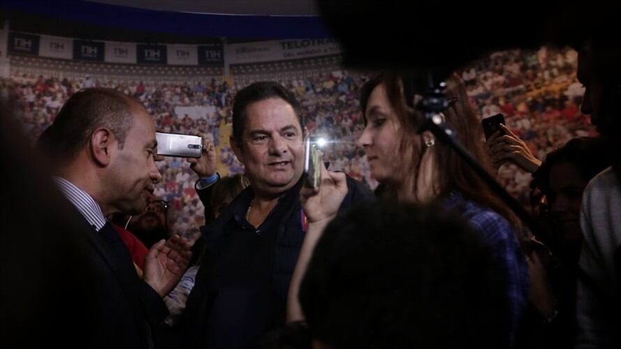 Germán Vargas Lleras, candidato por el partido Cambio Radical a la presidencia de la República perdió hoy la carrera política con el 7,3% de la votación de la jornada. Foto: Colprensa