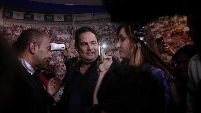 Germán Vargas Lleras, candidato por el partido Cambio Radical a la presidencia de la República perdió hoy la carrera política con el 7,3% de la votación de la jornada. Foto: Colprensa