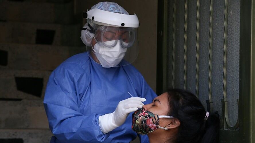 Casos de COVID-19 en Colombia. Foto: Colprensa