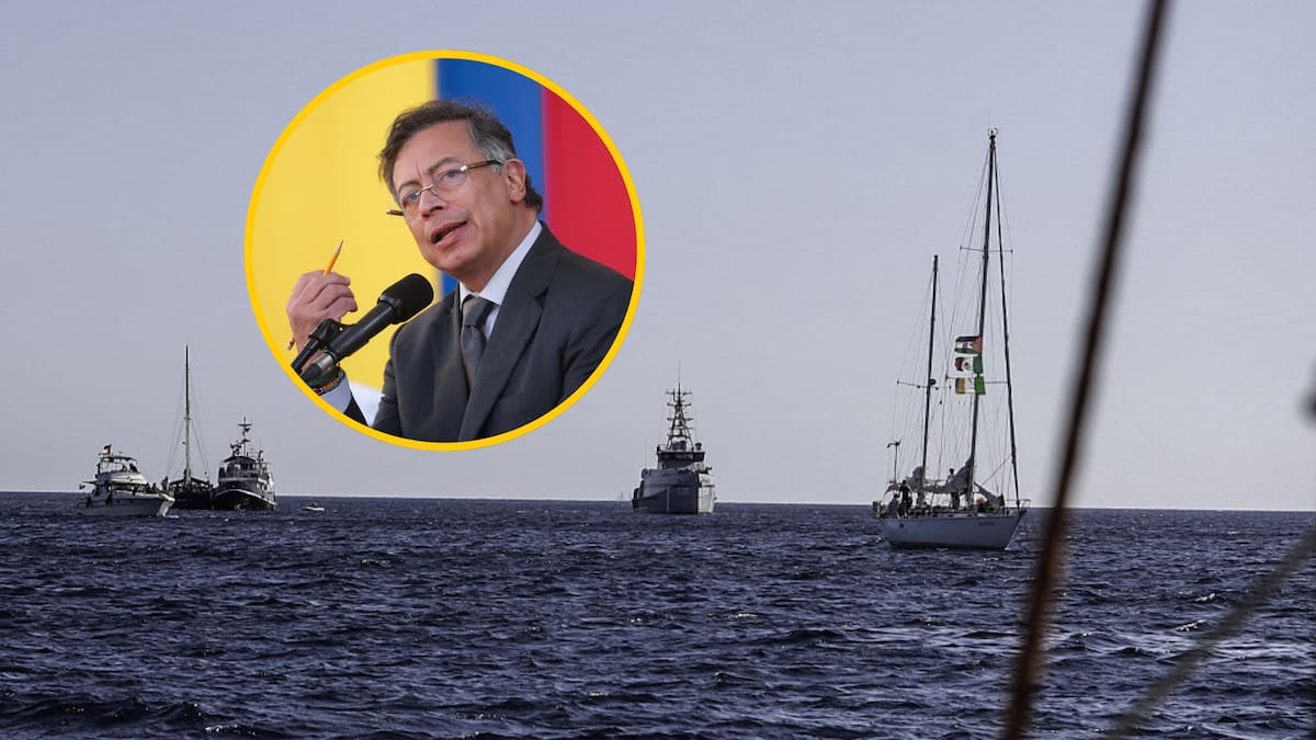 “Indemnización y cárcel” pide Petro para quienes detuvieron a colombianas que iban rumbo a Gaza