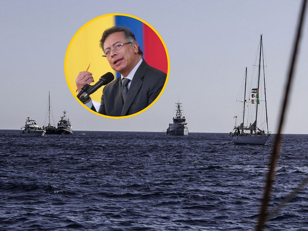 “Indemnización y cárcel” pide Petro para quienes detuvieron a colombianas que iban rumbo a Gaza