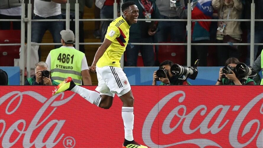 Yerry Mina, futbolista colombiano. Foto: Getty Images / La conmovedora foto de Yerry Mina a semanas de ser papá