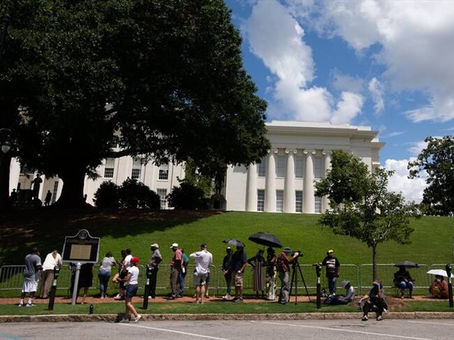Homenaje a John Lewis. Foto: AFP