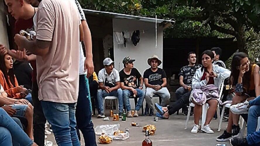 Jóvenes de Samaniego que murieron en la masacre. Foto: Colprensa.