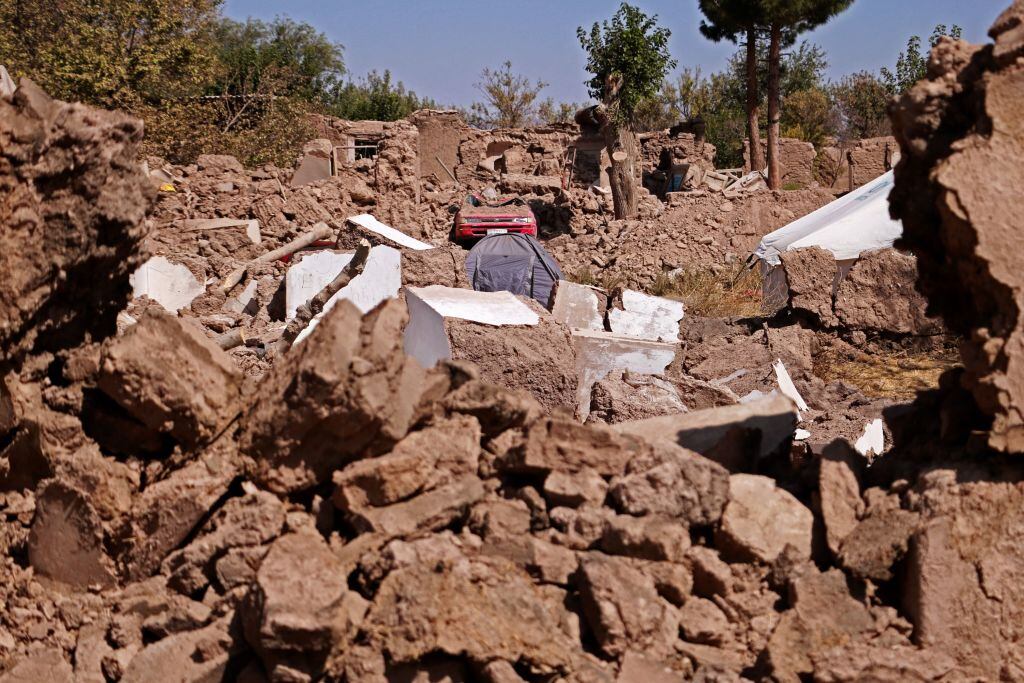 Terremoto en Afganistán. (Photo by Mohsen KARIMI / AFP) (Photo by MOHSEN KARIMI/AFP via Getty Images)