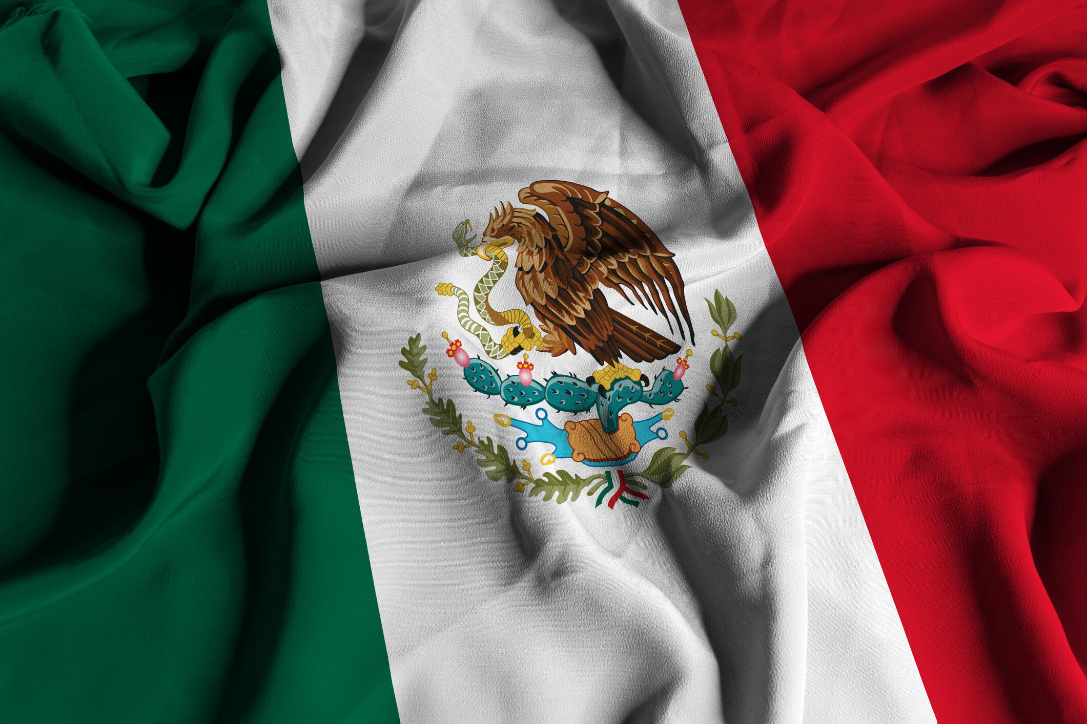 Bandera de México. Foto: Getty Images