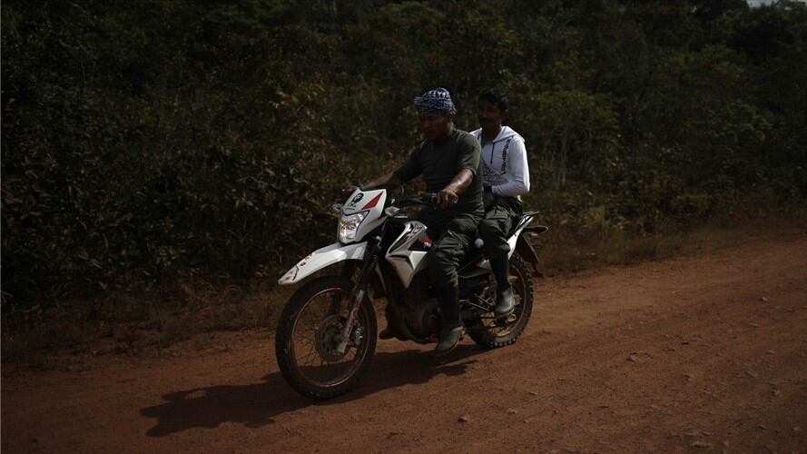 Autoridades detienen a dos exfarc por porte de armas en Cauca. Foto: Colprensa