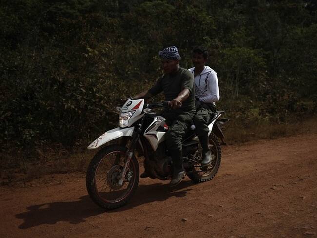 Autoridades detienen a dos exfarc por porte de armas en Cauca. Foto: Colprensa