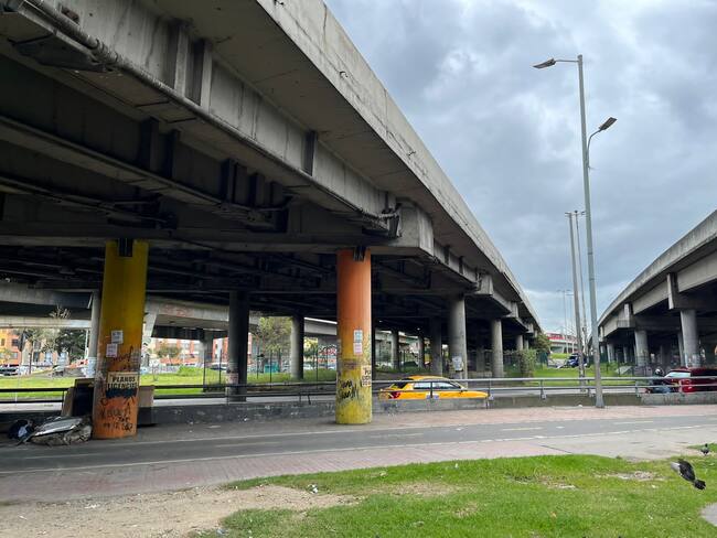 Puente vehicular en Bogotá. Foto: Cortesía Personería de Bogotá.