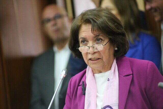 Aída Avella. Foto: (Prensa Senado).