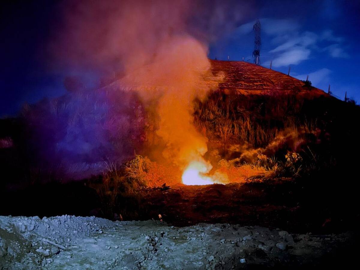 Un muerto y tres heridos durante explosión de fábrica de pólvora en zona rural de Guateque