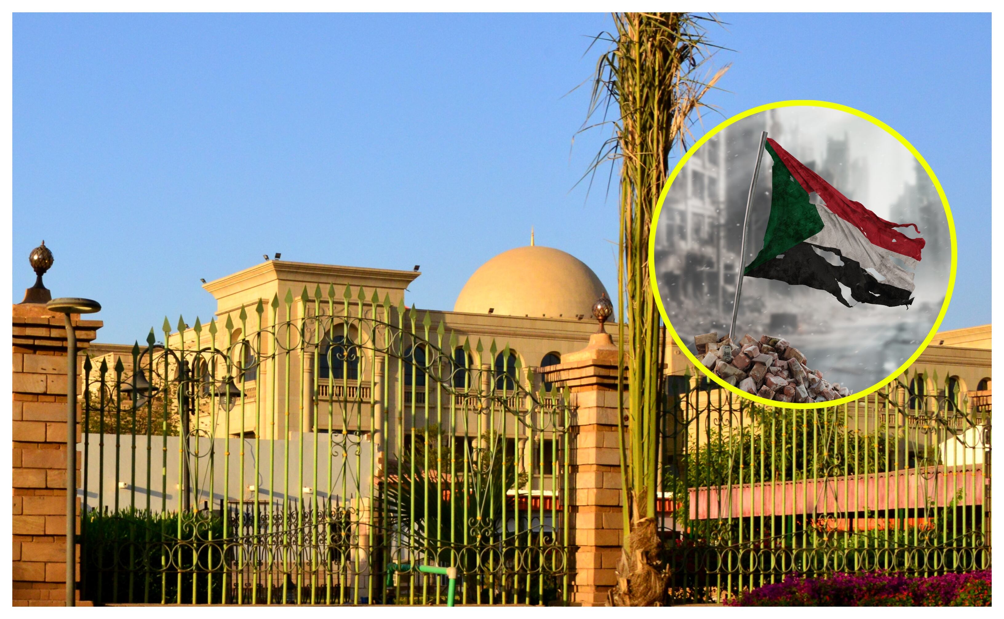 Palacio Presidencial en Jartum. Foto: Getty Images.