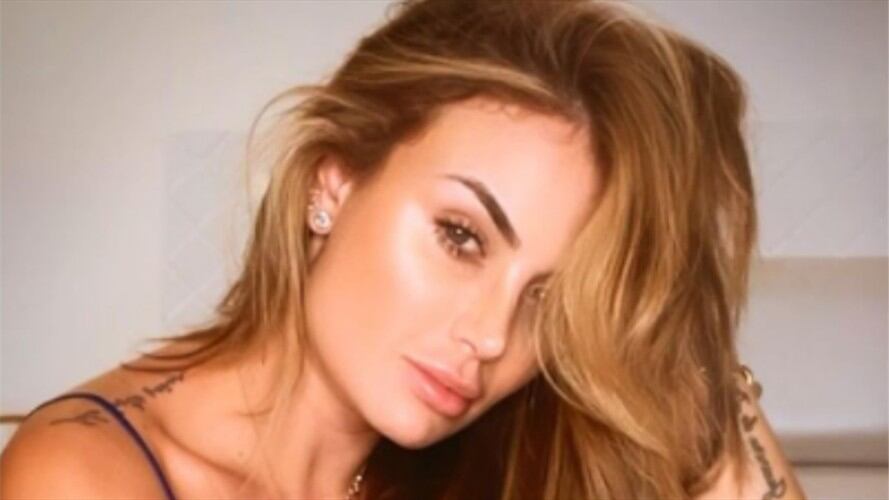 Sara Uribe bailó al ritmo de reggaetón con sensual lencería. Foto: Colprensa