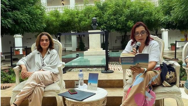 Lanzamiento del libro ‘Nuevas rutas para lugares remotos' | Foto: Instagram @patriziacastillo16.