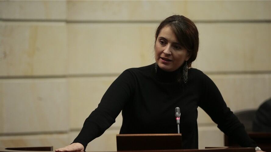Paloma Valencia, senadora del partido Centro Democrático. Foto: Colprensa