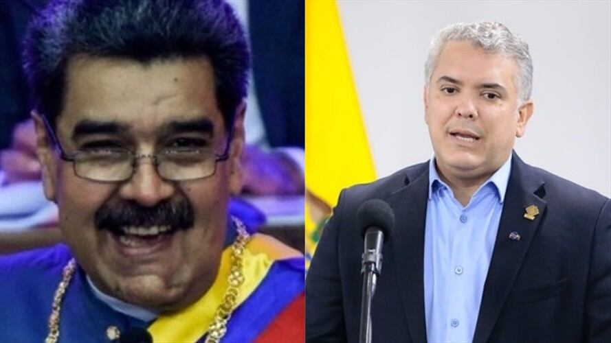 Iván Duque responde a las acusaciones del presidente de Venezuela, Nicolás Maduro. Foto: Foto Nicolás Maduro: Getty Images / Foto Iván Duque: Colprensa