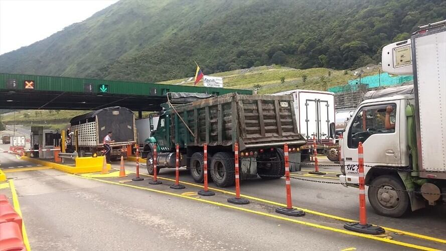Vía Bogotá – Villavicencio. Foto: Colprensa