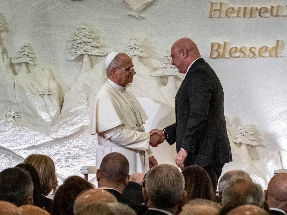 El papa León XIV pidió a su llegada al Líbano “anteponer la paz a todo lo demás”