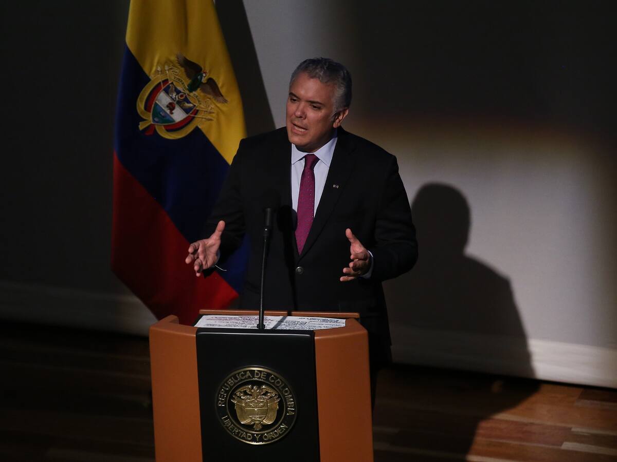 Presidente Iván Duque aplaudió anuncio de Estados Unidos de flexibilizar sanciones contra Venezuela
