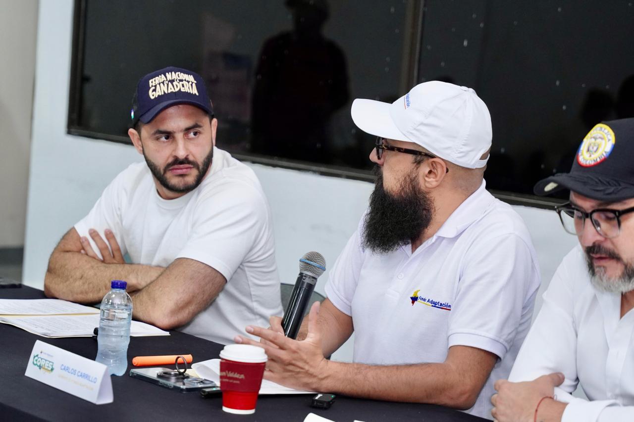Socializan millonario proyecto que beneficiaría a productores de La Mojana. Foto: prensa Gobernación de Córdoba.