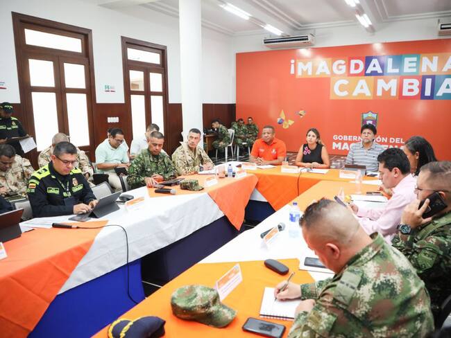 Foto: Consejo de Seguridad/ Alcaldía de Santa Marta.