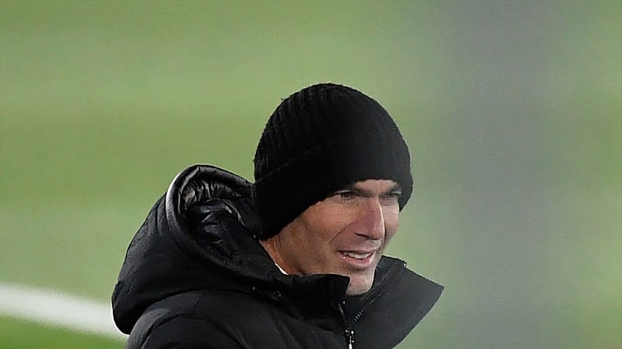 Zidadine Zidane en partido del Real Madrid Vs. Celta. Foto: Getty Images