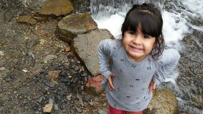 Tatiana Barreto tenía tres años cuando perdió la vida. Foto: BBC/Facebook