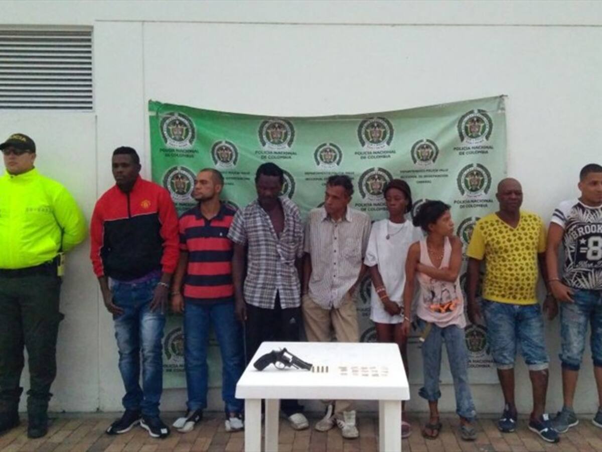 Desarticulan banda dedicada a la extorsión en Palmira
