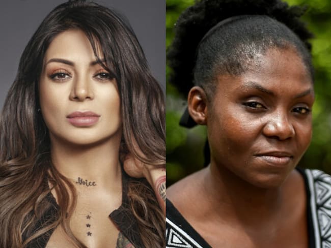 Marbelle y Francia Márquez.