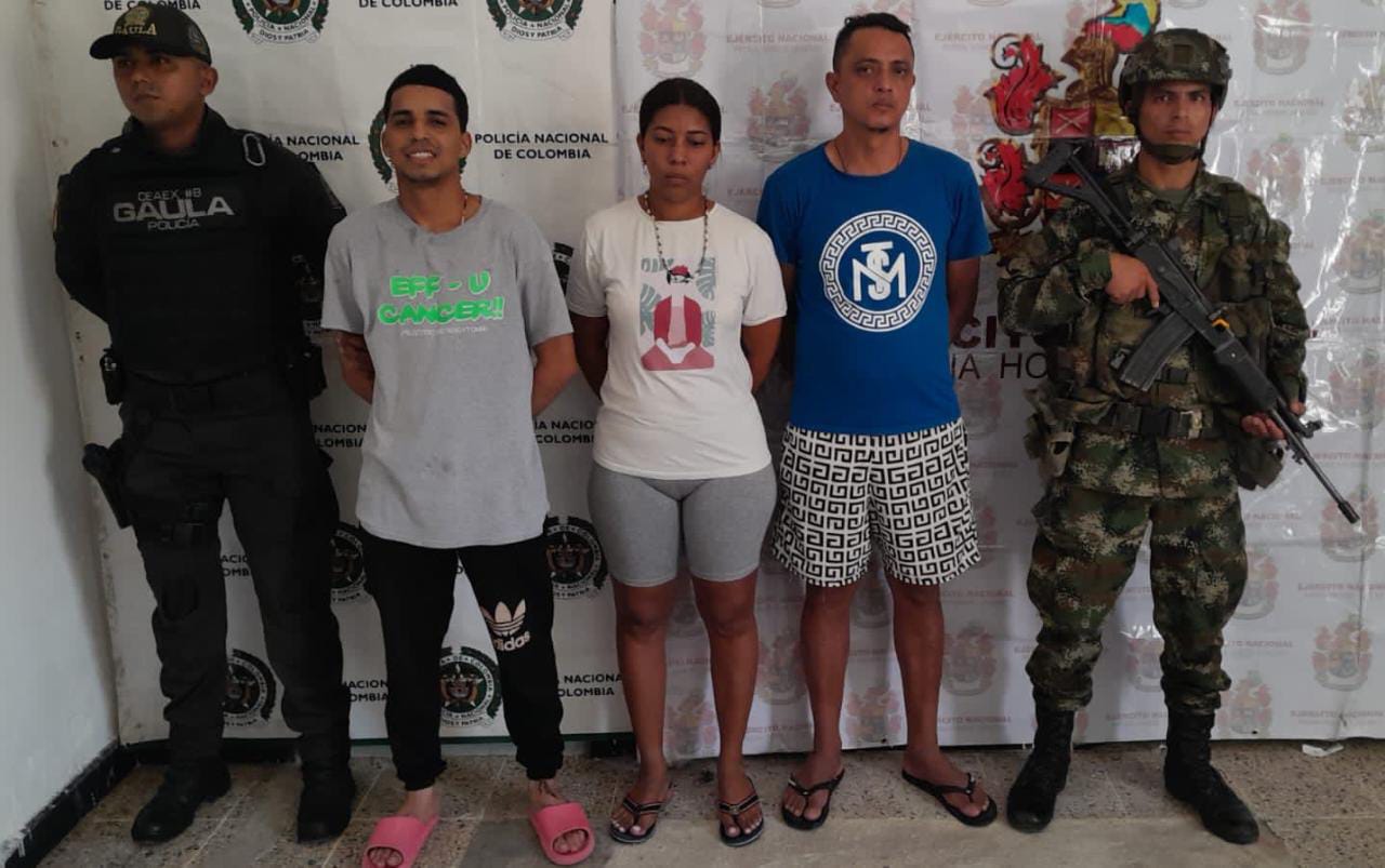 ‘Los de la Doce’/ Policía Metropolitana de Santa Marta.