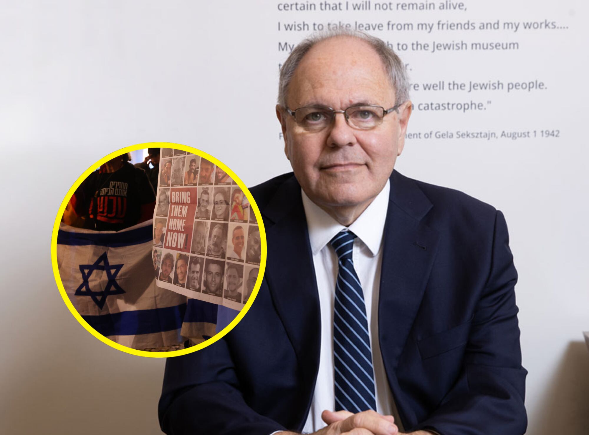 Dani Dayan, presidente de Yad Vashen: “comparar Gaza con el holocausto es ignorante y hasta malvado”